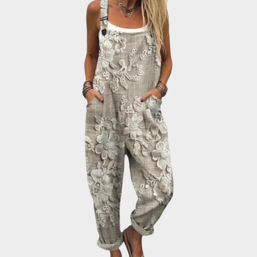 Behagelige trykte jumpsuits