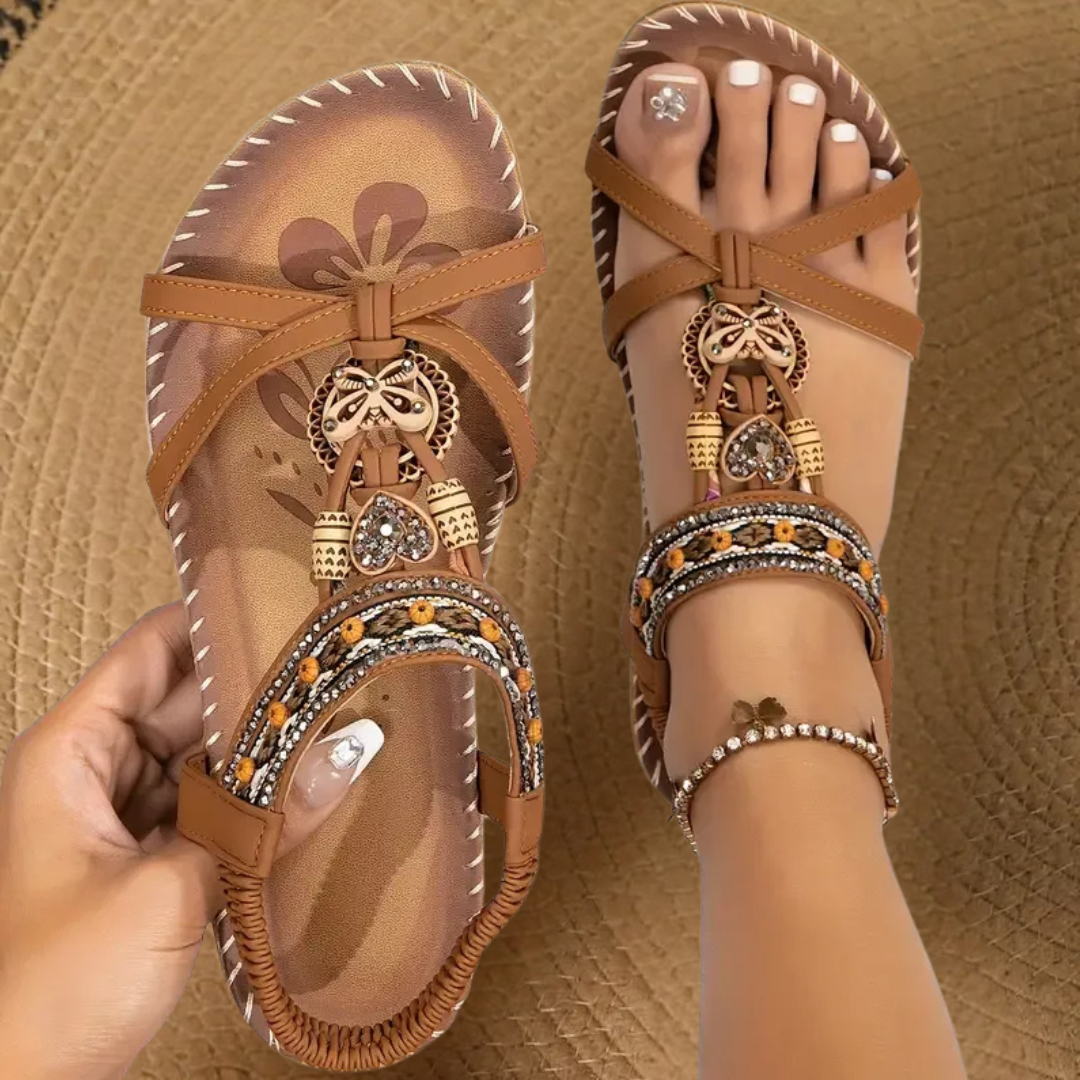 Nada™ – ortopediske sandaler i Ibiza-stil for komfort og eleganse