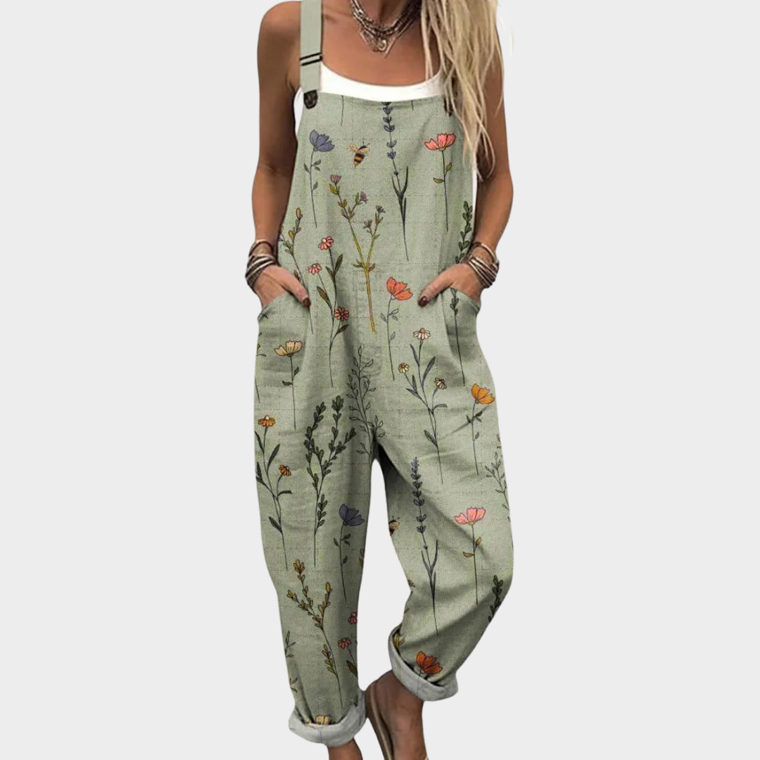 Behagelig Trykt Jumpsuit