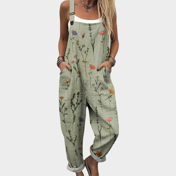Behagelig Trykt Jumpsuit