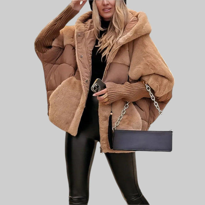 Raven | Modern puserobomber jakke med hette