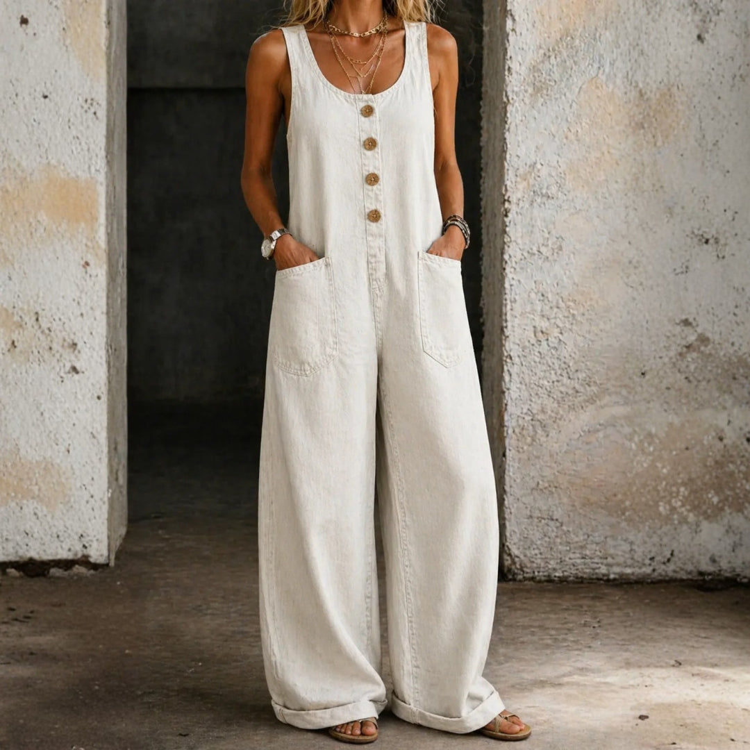 Hanna - Vintagevasket Dongerioverall