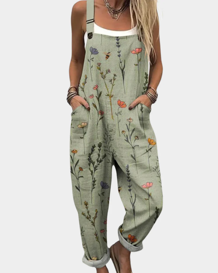 Behagelig Trykt Jumpsuit