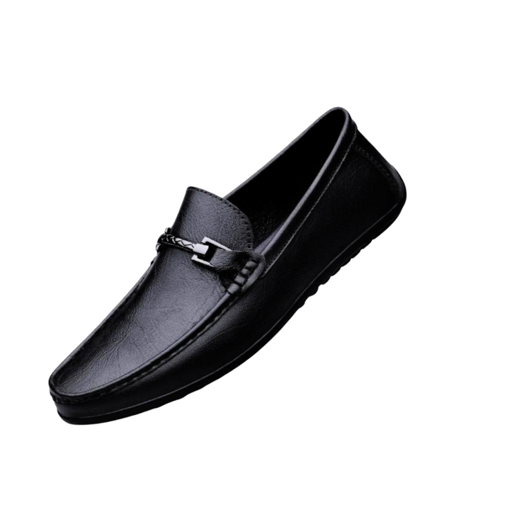 Valenti | Lær Loafers for Menn Business Festesandaler
