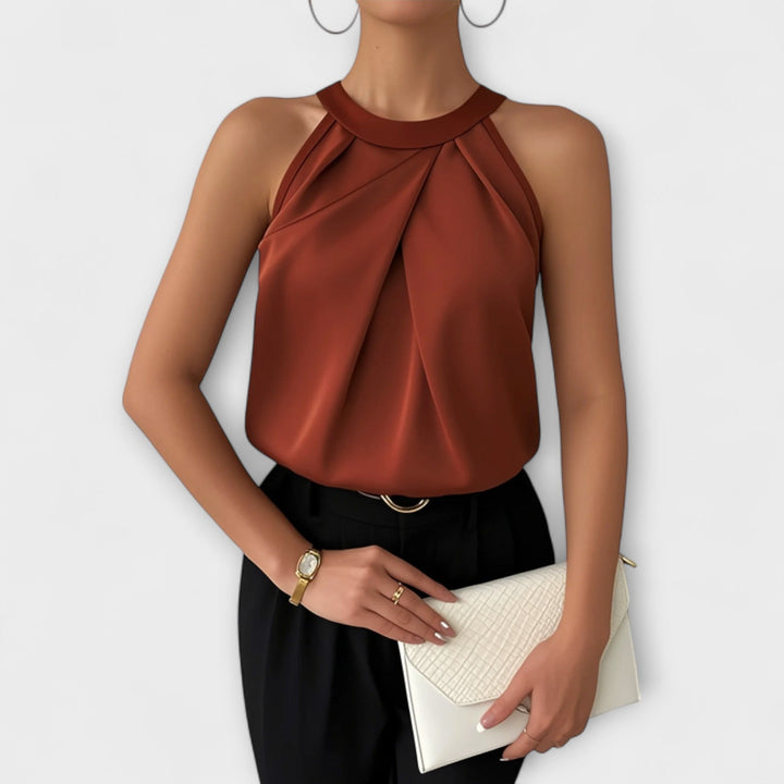 Skye - Elegant satengtop uten stropper