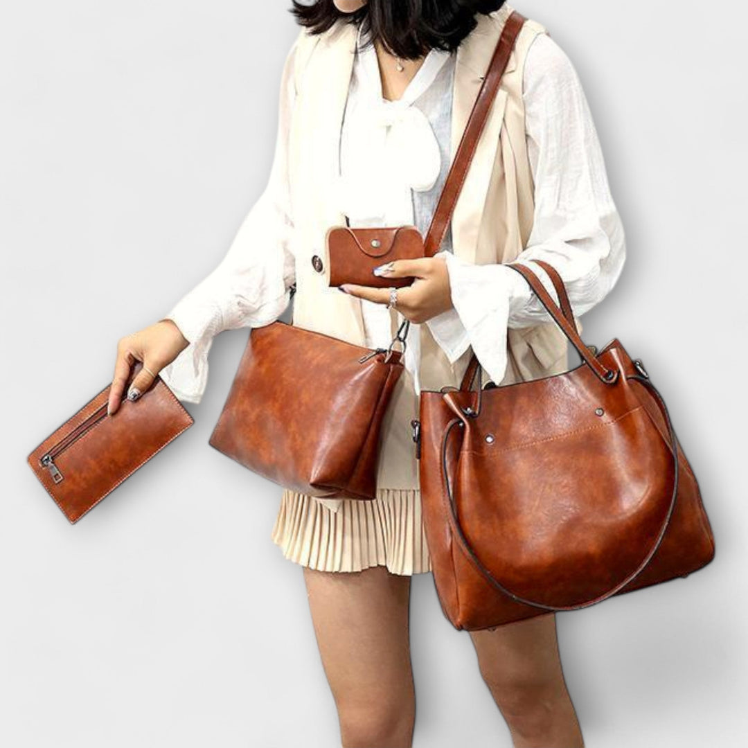 Lora - 4-delt vintage oppgavepakke