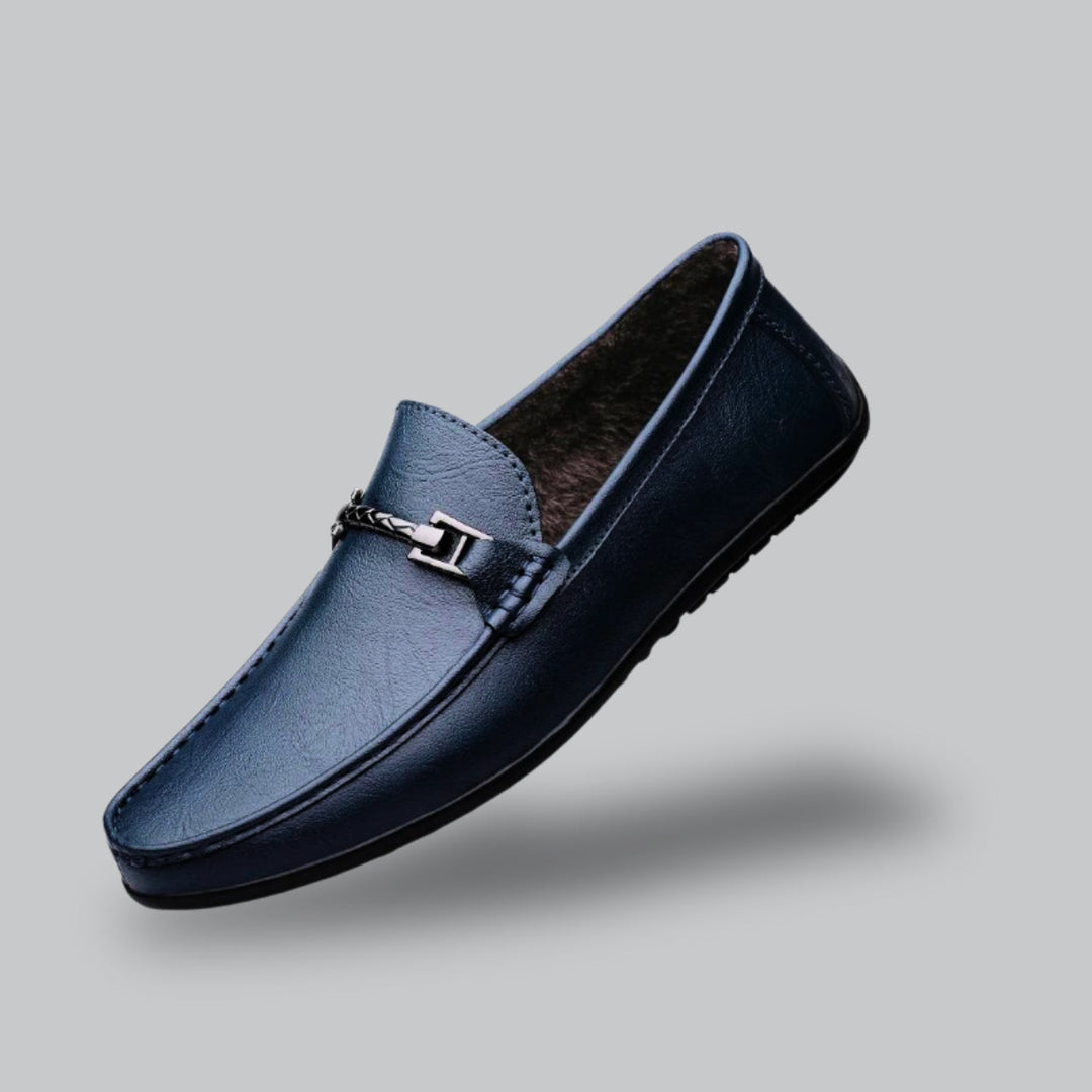 Valenti | Lær Loafers for Menn Business Festesandaler