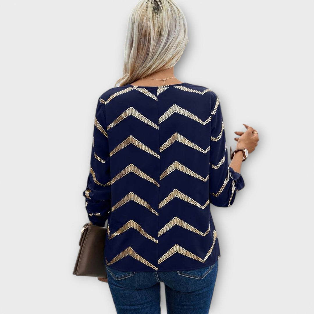 Emma - Elegant Uten Glidelås Bluse