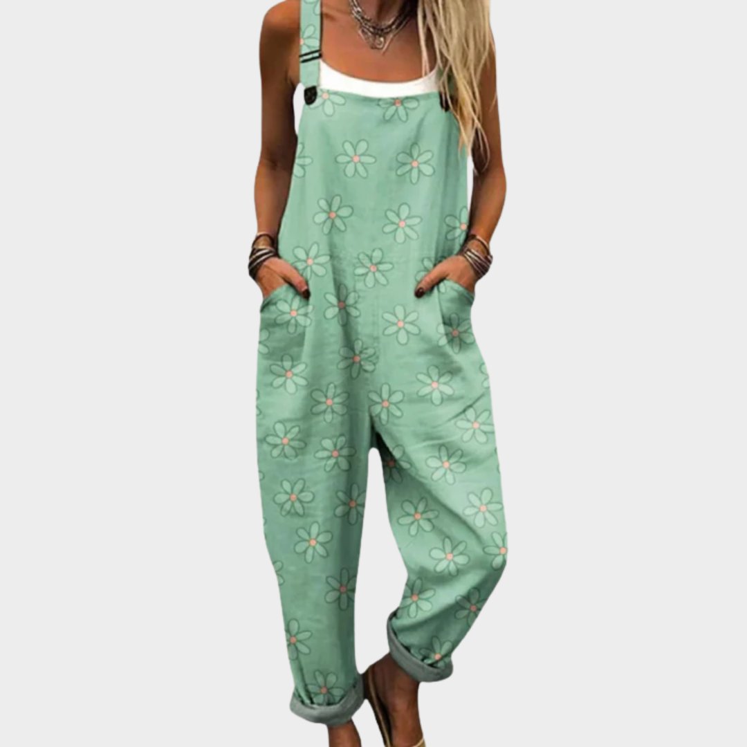 Komfortable trykte jumpsuits