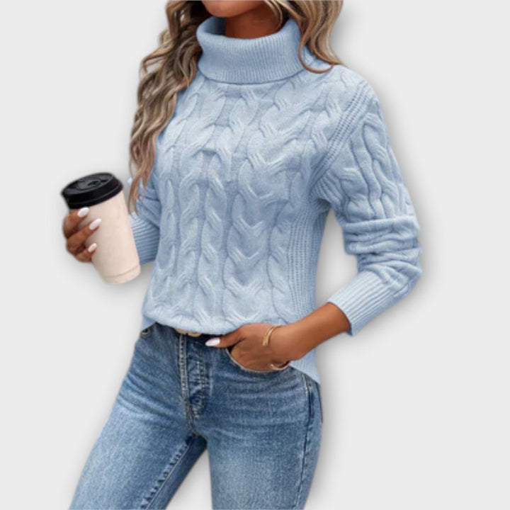 Amelia – Stilig strikket polo