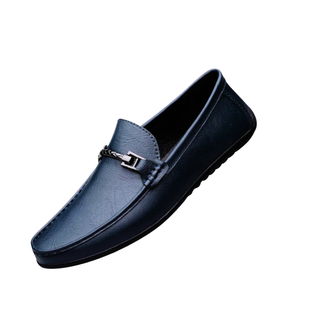 Valenti | Lær Loafers for Menn Business Festesandaler