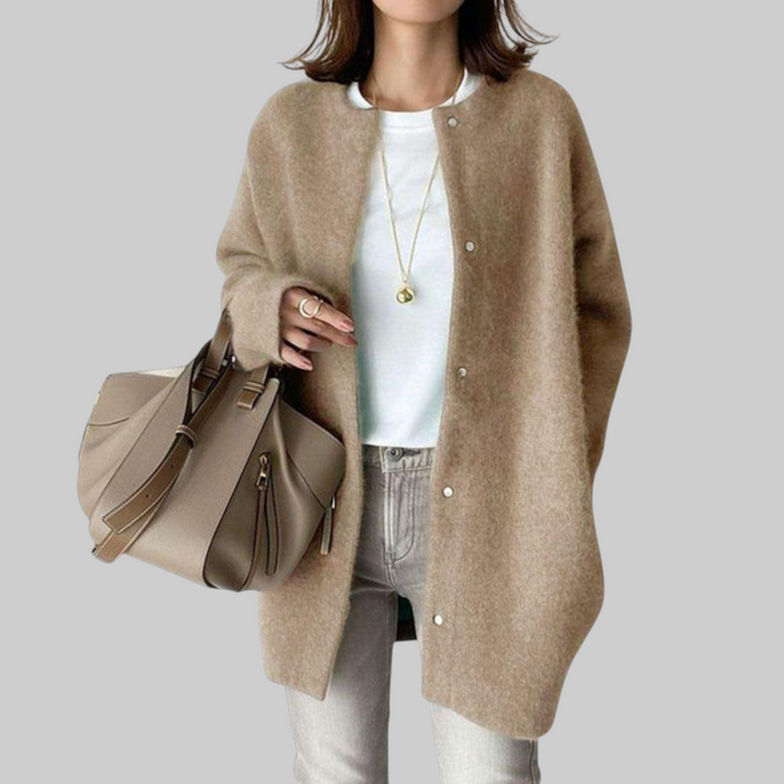 Lois - Langstrakt strikket cardigan