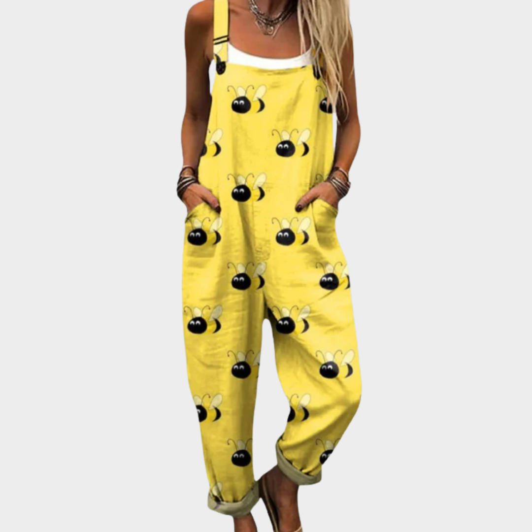 Behagelige trykte jumpsuits