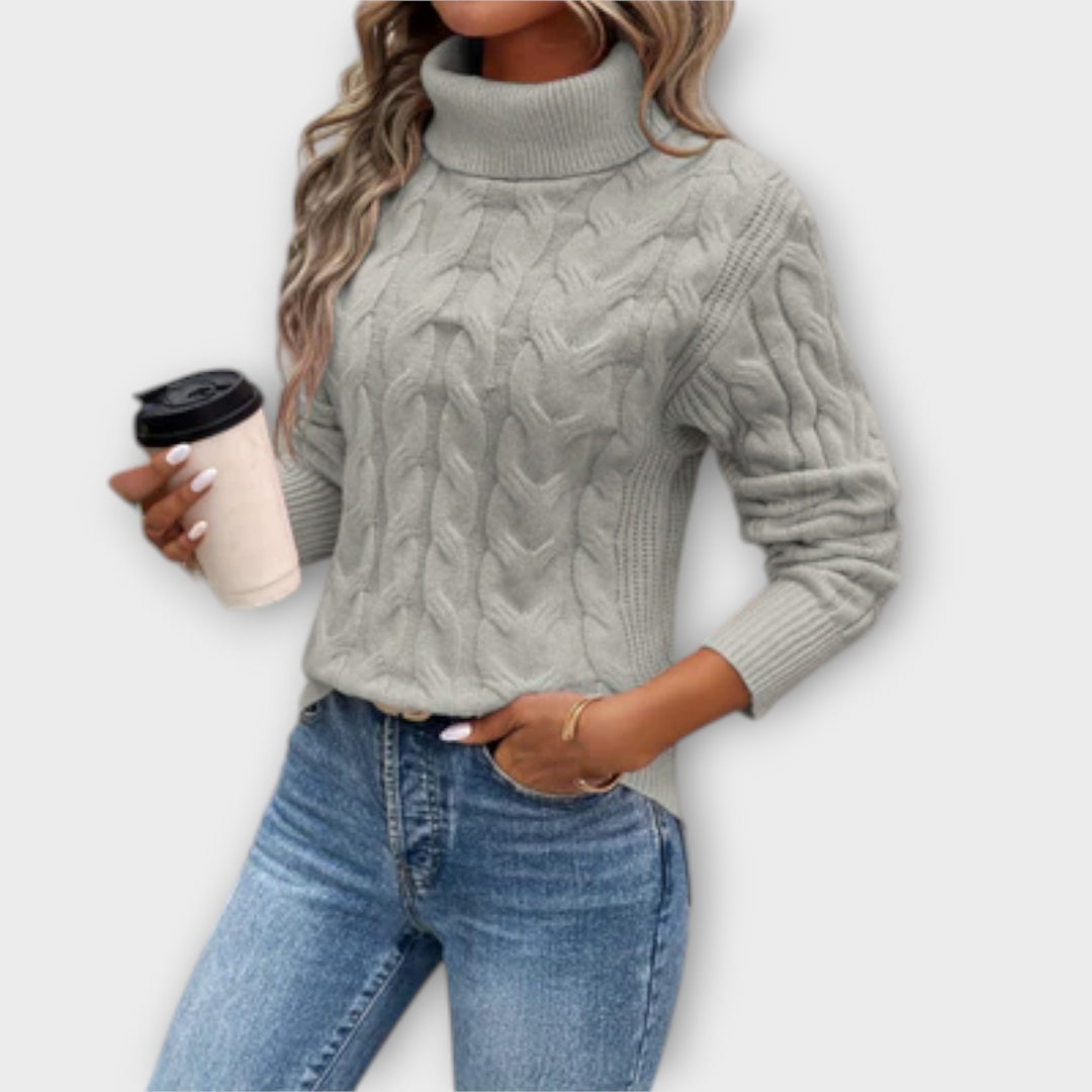 Amelia – Stilig strikket polo