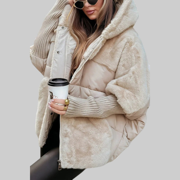 Raven | Modern puserobomber jakke med hette
