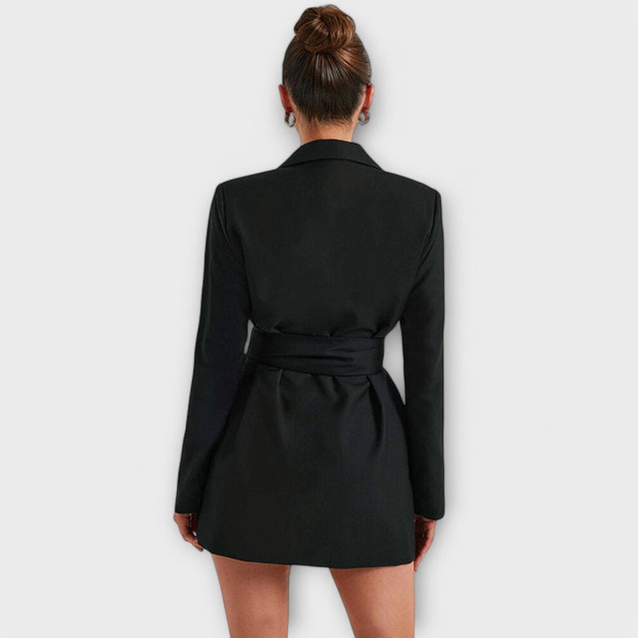 Thays | Blazer kjole med V-hals