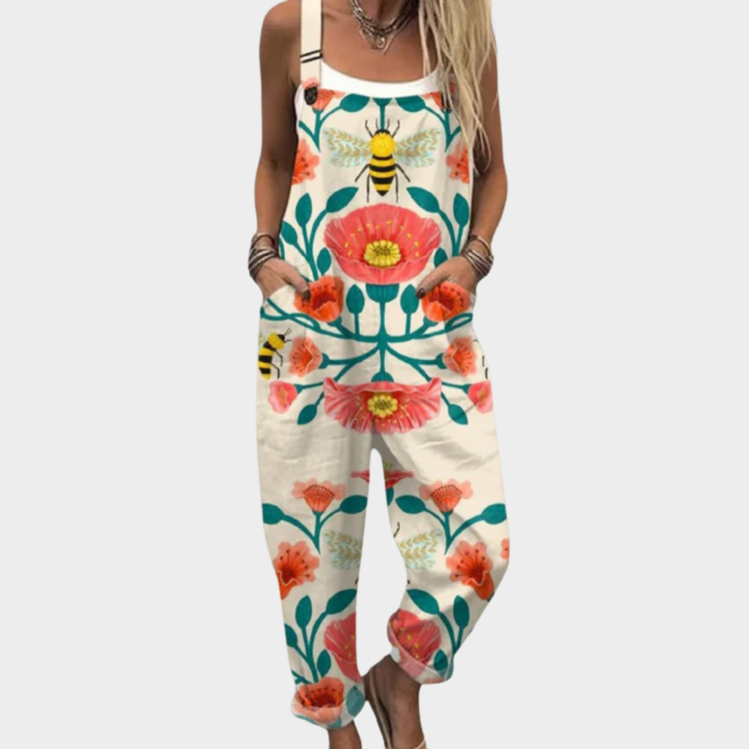 Behagelige trykte jumpsuits