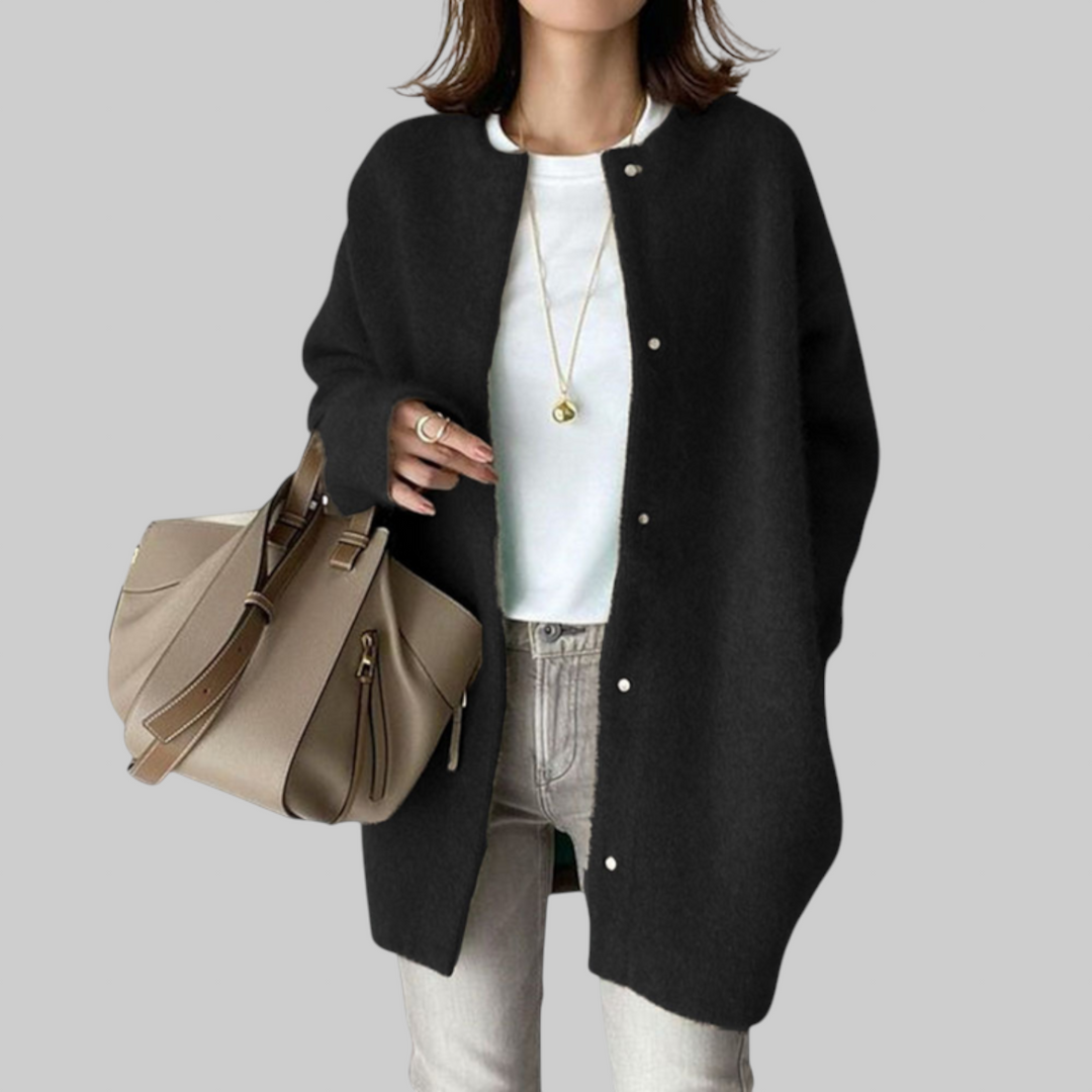 Lois - Langstrakt strikket cardigan