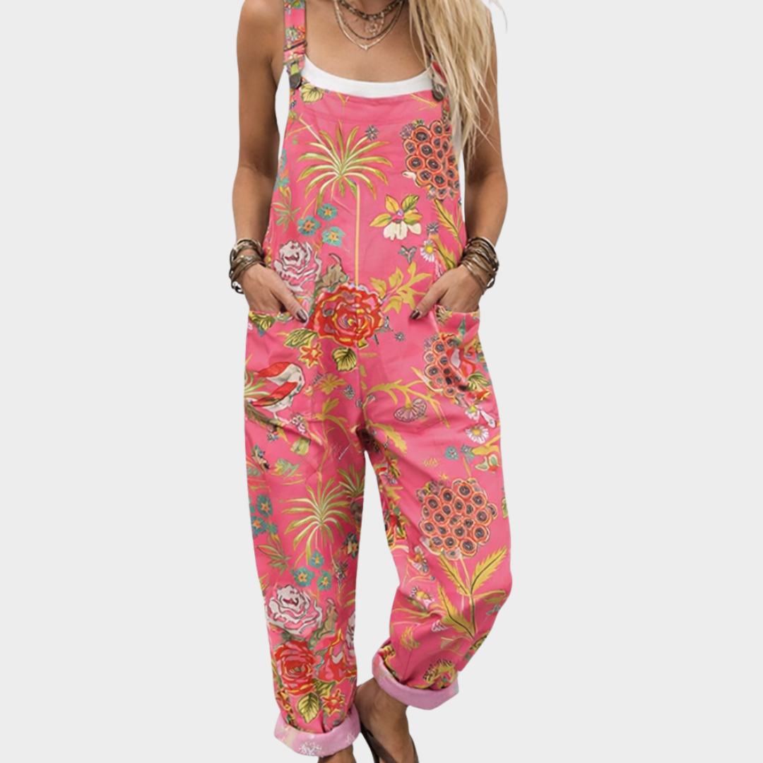 Behagelige trykte jumpsuits
