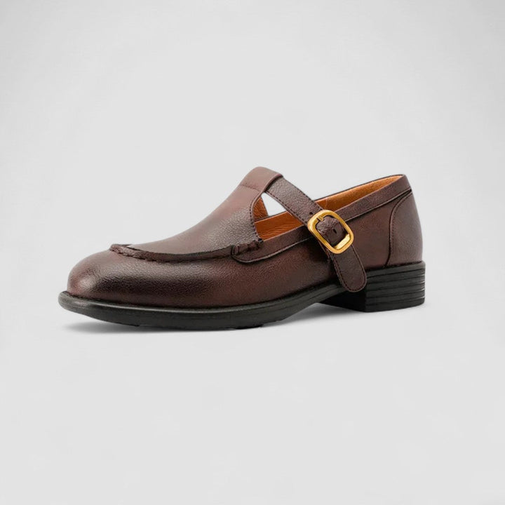 AVERY™|ORTOPEDISKE MARY JANE - SANDALER MED KVADRATFOT