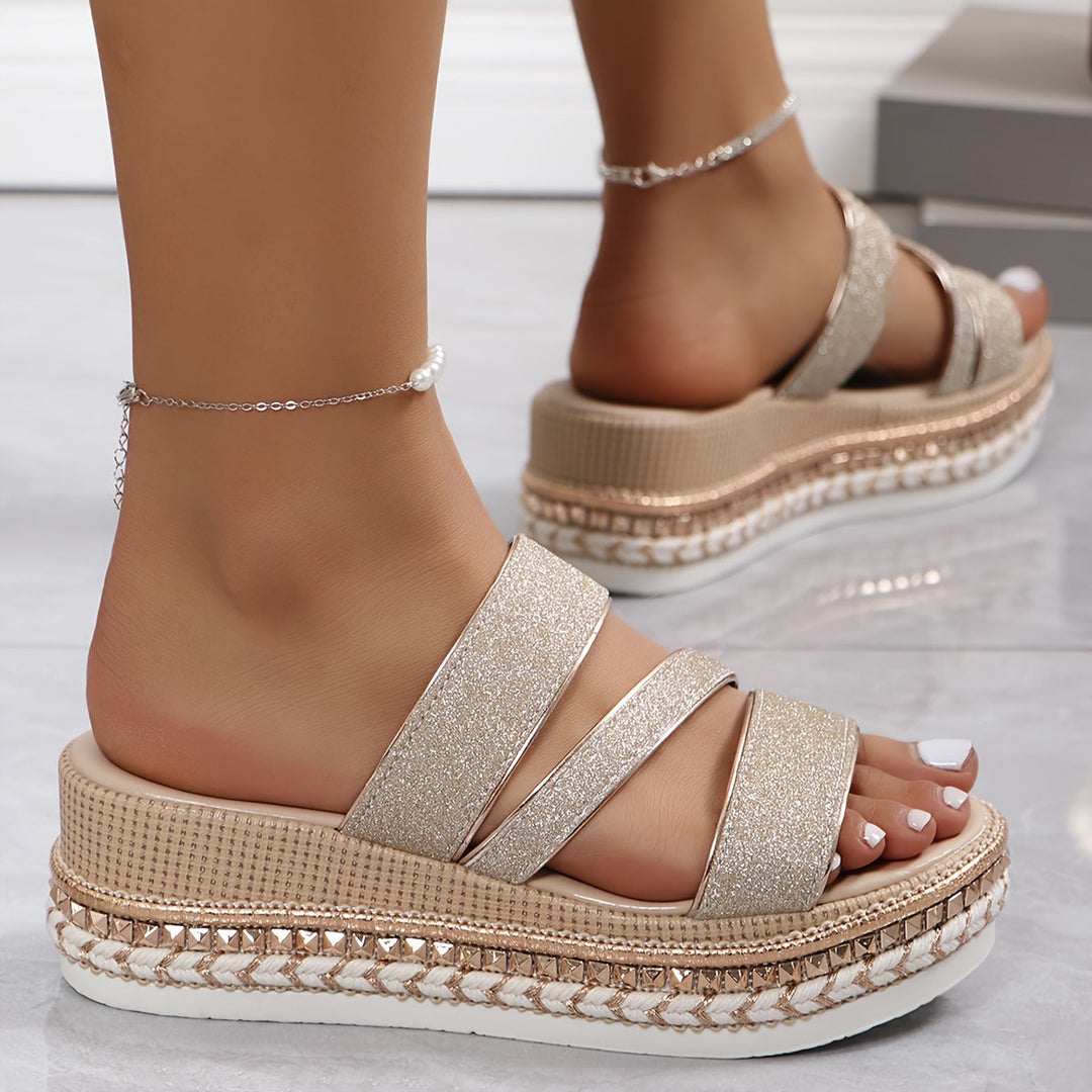 Layla | Mukavat Wedge-sandaler