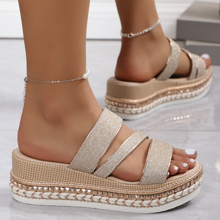 Layla | Mukavat Wedge-sandaler
