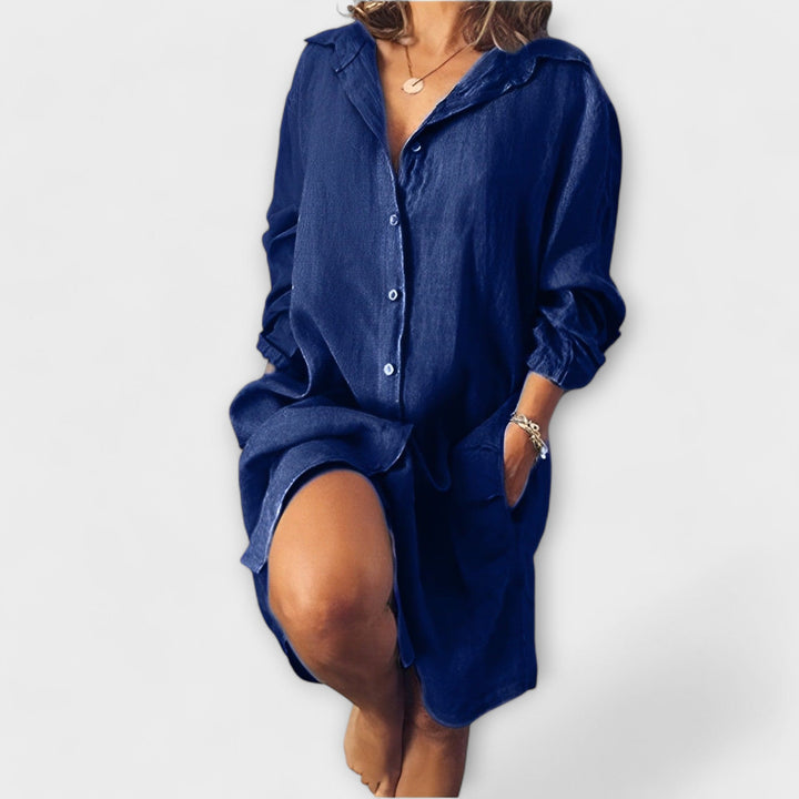Elegant stripete skjorte for daglig bruk