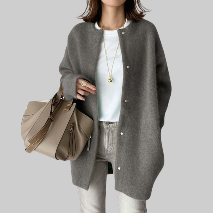 Lois - Langstrakt strikket cardigan