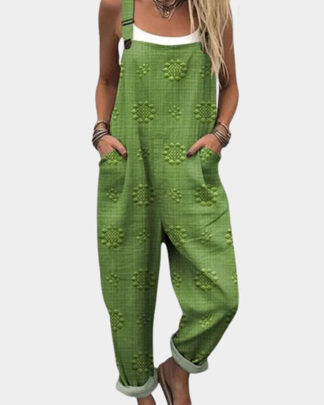 Behagelig Trykt Jumpsuit
