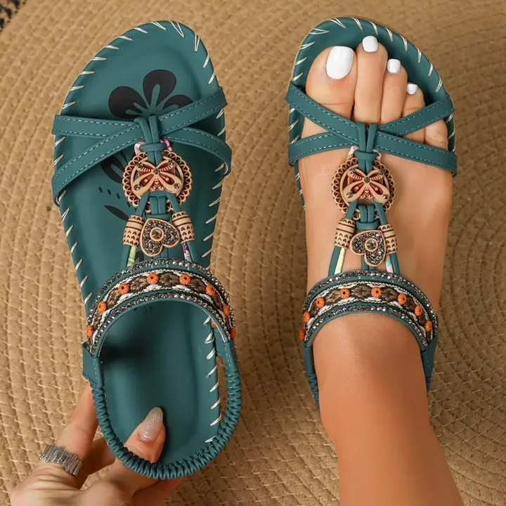 Nada™ – ortopediske sandaler i Ibiza-stil for komfort og eleganse