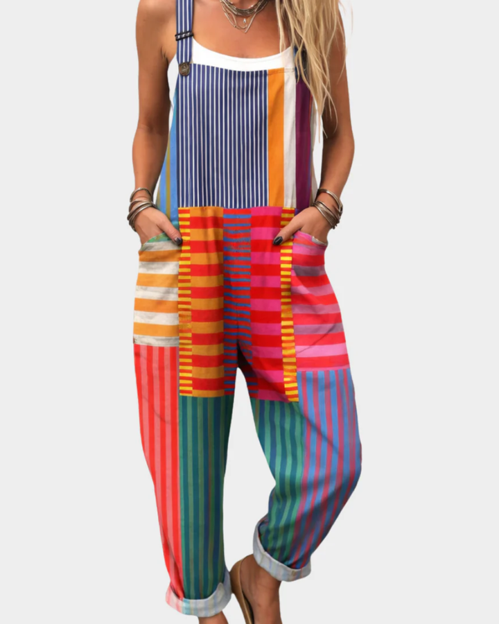 Behagelig Trykt Jumpsuit
