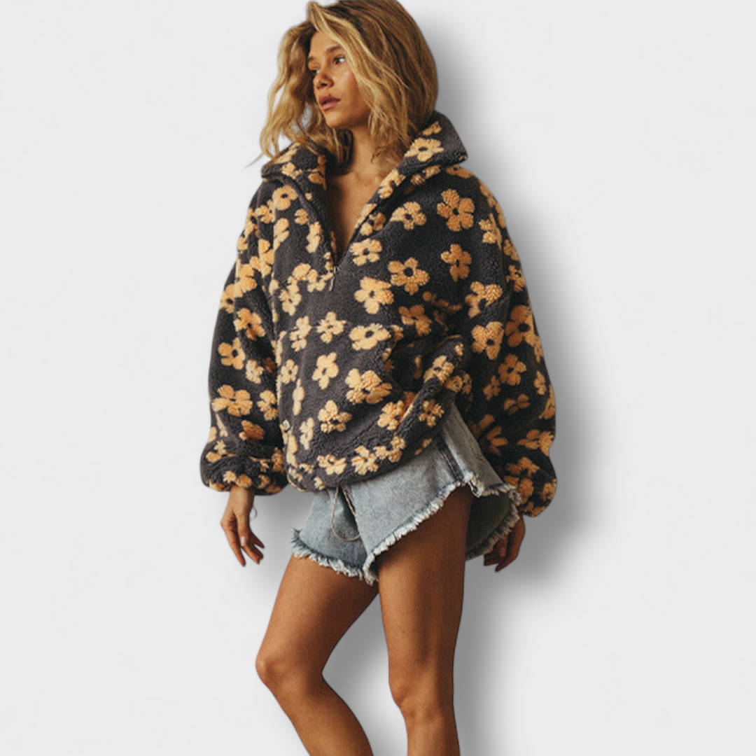 Daisy | Frotee-jakke Bloom