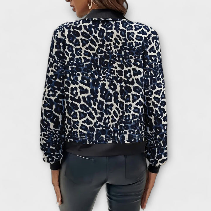 Raquel - Stilig leopardjakke