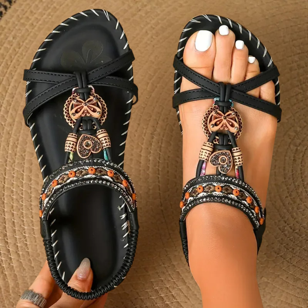 Nada™ – ortopediske sandaler i Ibiza-stil for komfort og eleganse