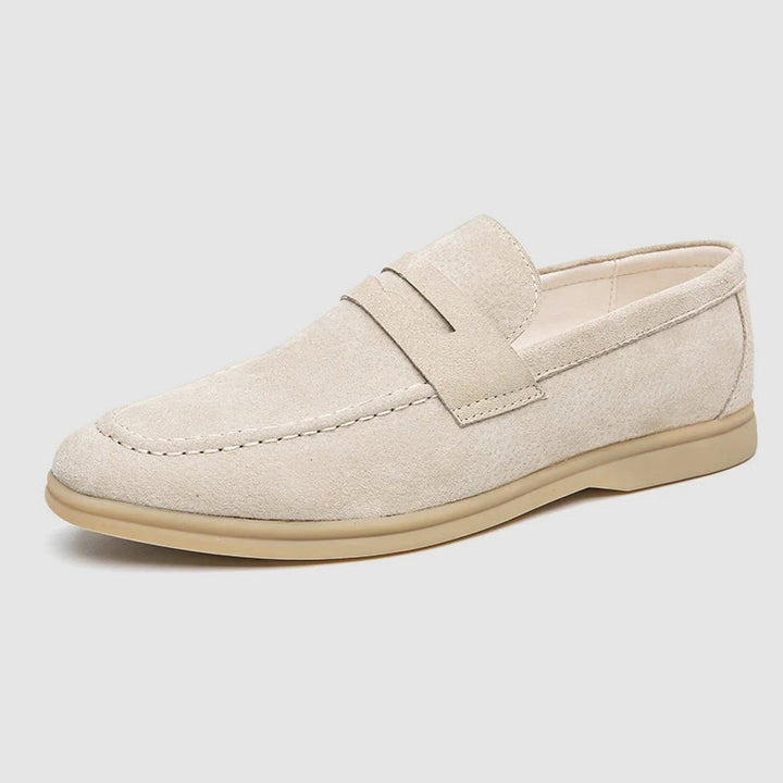 Daim-mokkasiner Firenze Chic