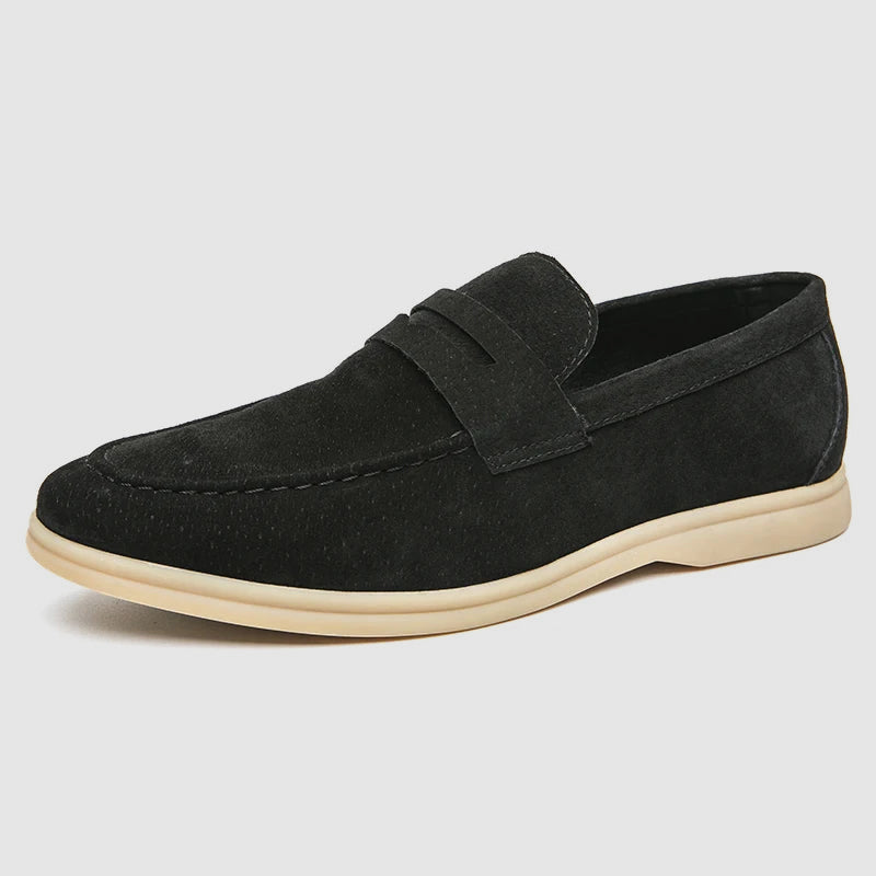 Daim-mokkasiner Firenze Chic