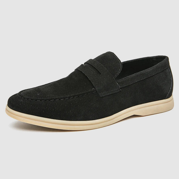 Daim-mokkasiner Firenze Chic