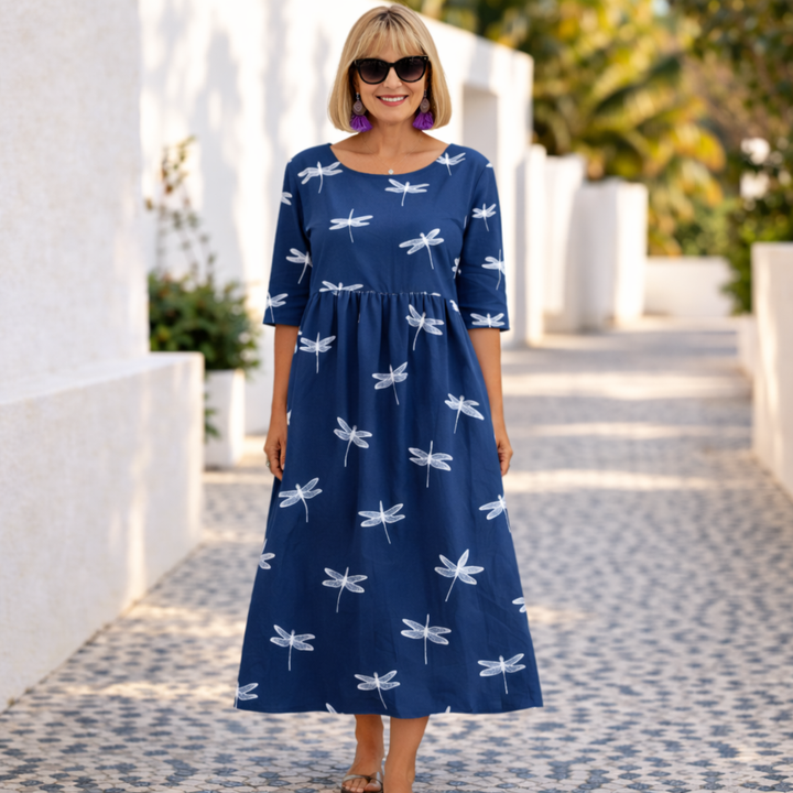 Mary | Sommer Blomstrete Kjole