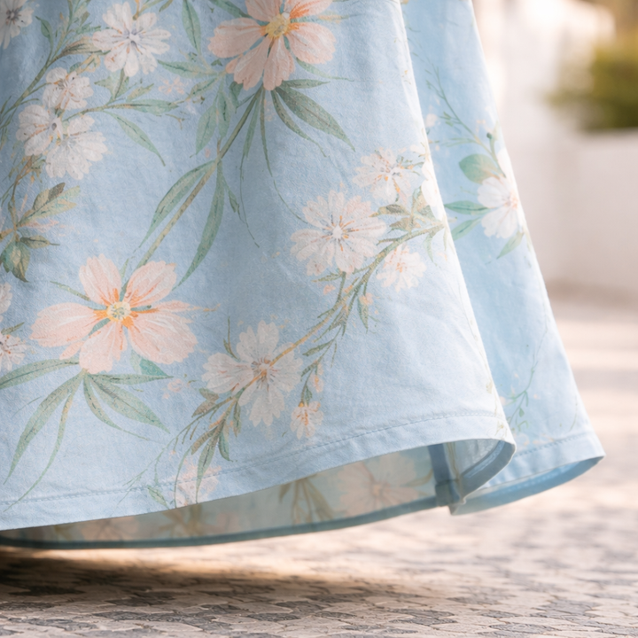 Mary | Sommer Blomstrete Kjole