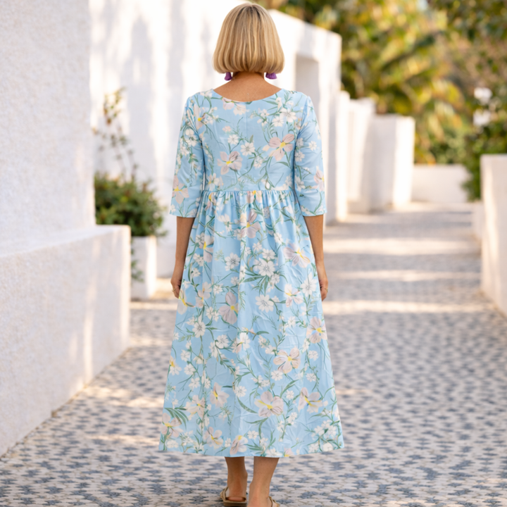 Mary | Sommer Blomstrete Kjole