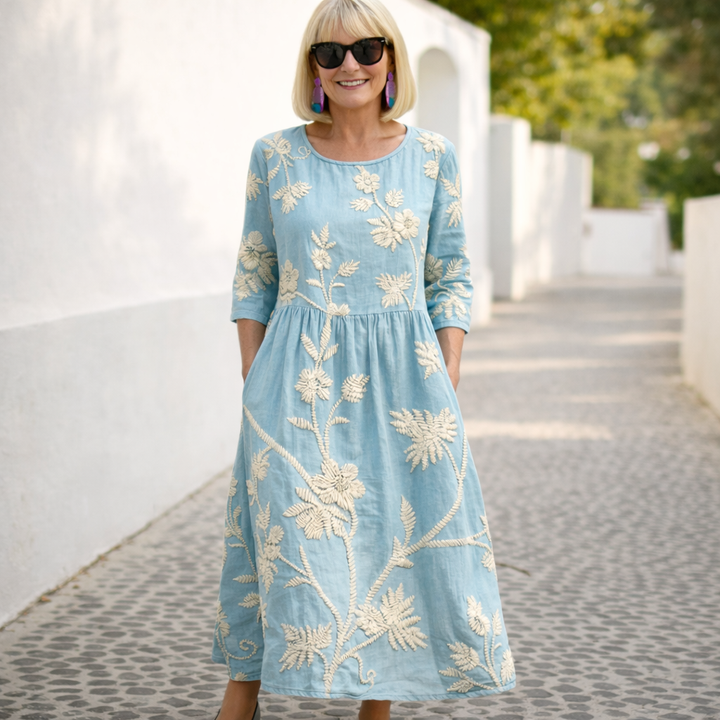 Nelly | Maxi Kjole - Blomstermønster
