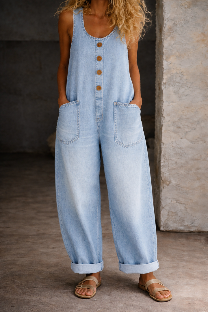 Vera - Vintagevasket Bomullsoverall