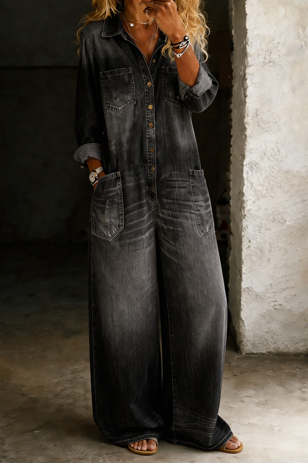 Tarja - Avslappet Dongerioverall