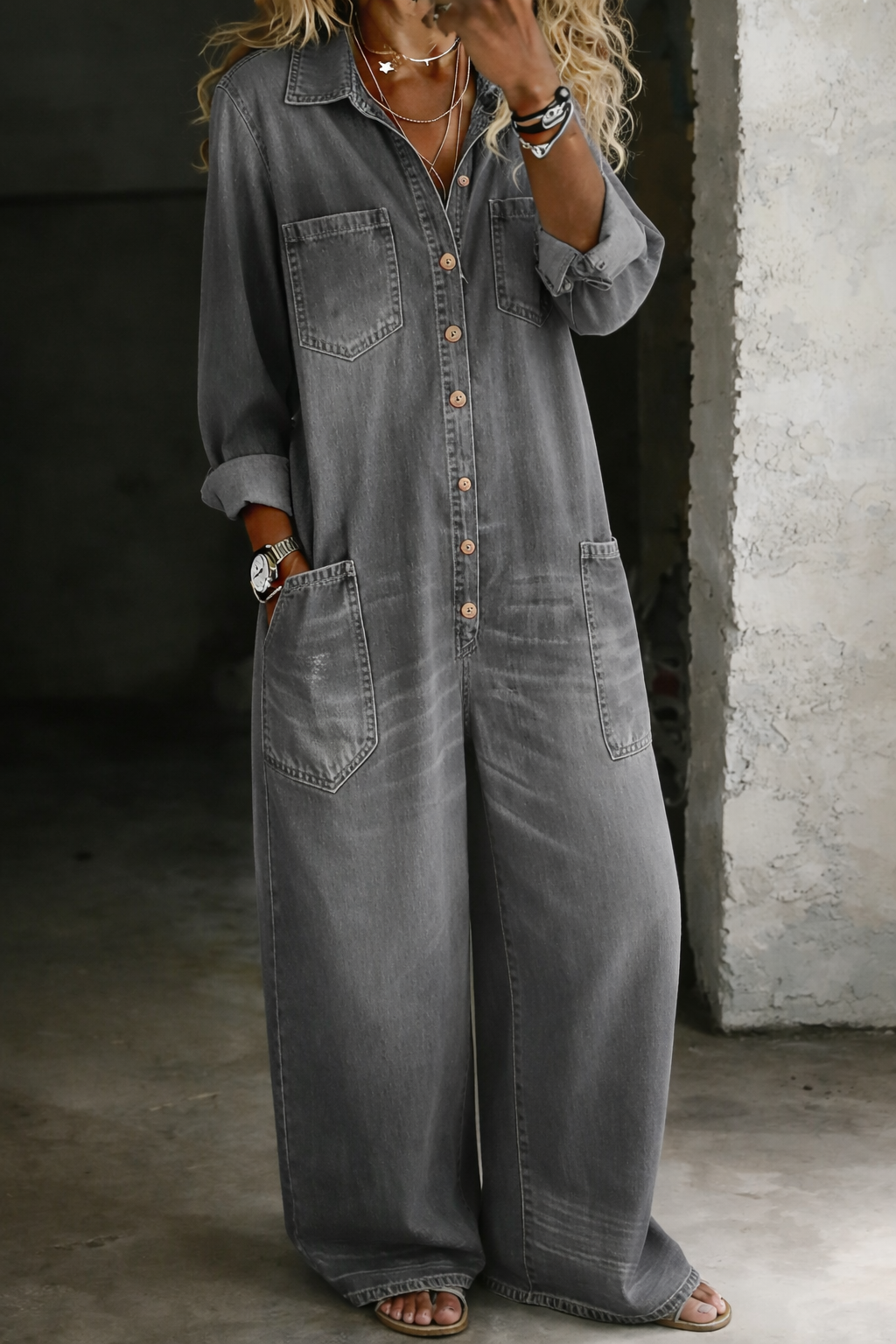 Tarja - Avslappet Dongerioverall