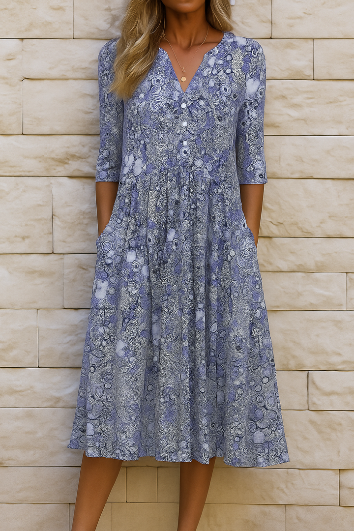 Olivia | Elegant V-halskjole