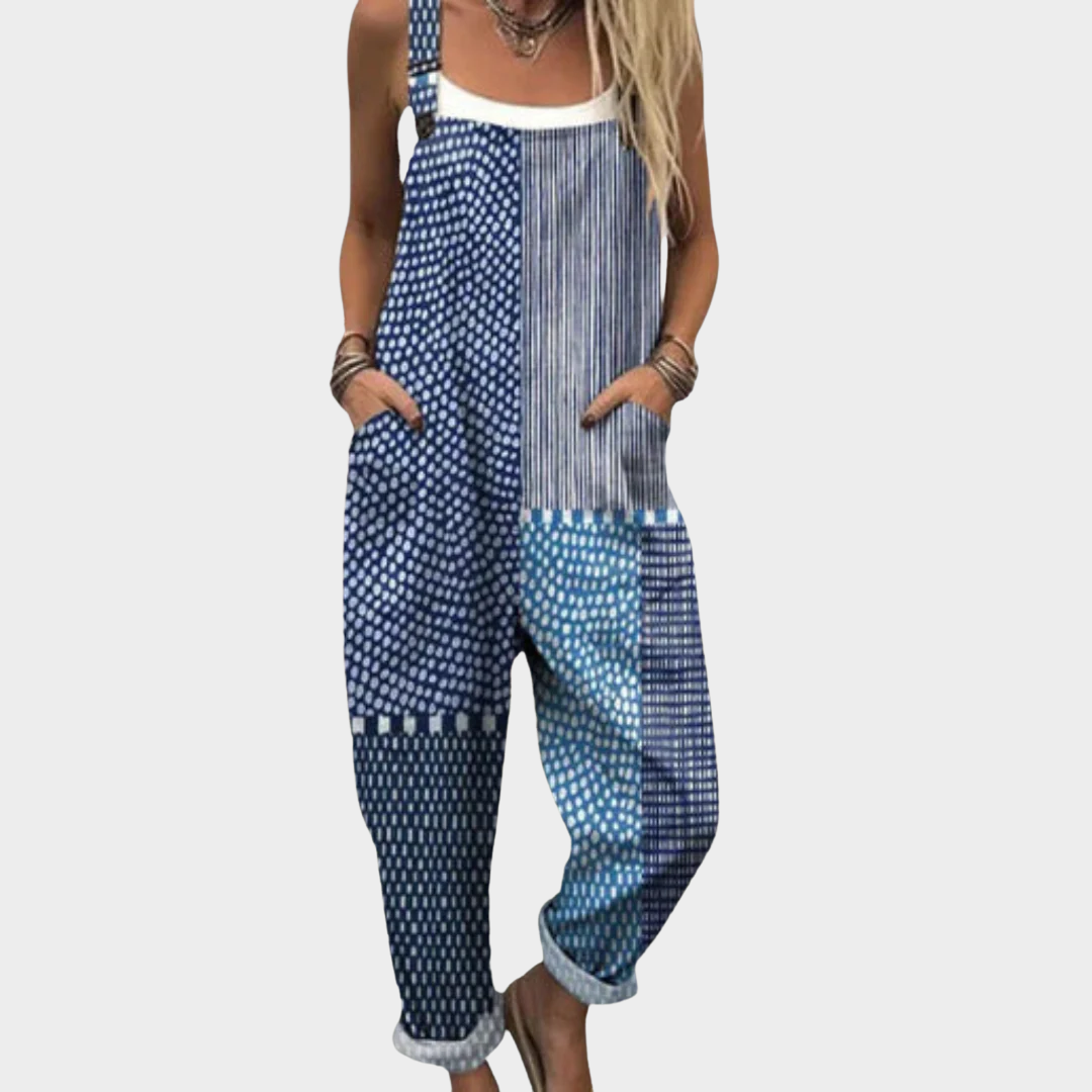 Behagelige trykte jumpsuits