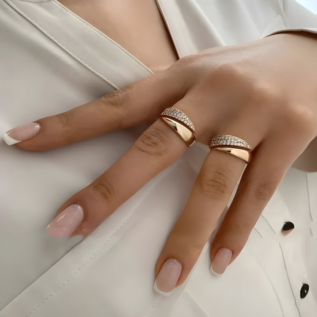 Émilie™ | En strålende elegant ring for kvinner
