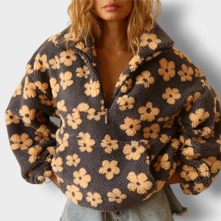 Daisy | Frotee-jakke Bloom