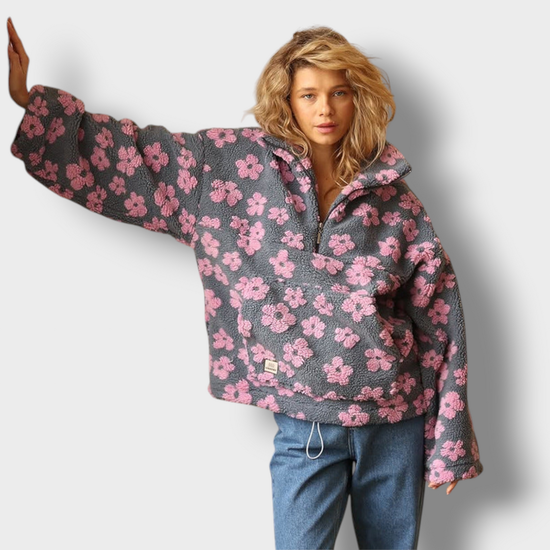 Daisy | Frotee-jakke Bloom