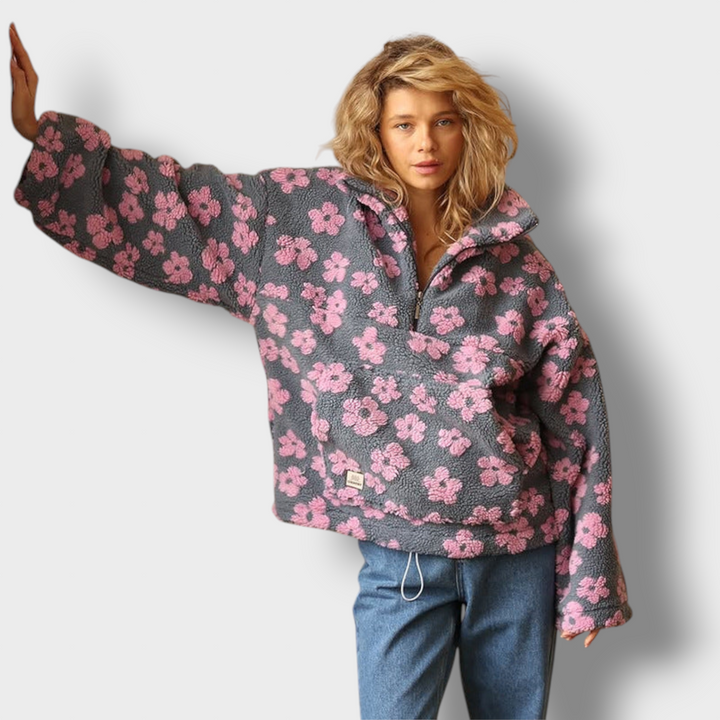 Daisy | Frotee-jakke Bloom